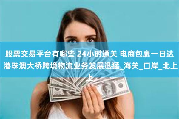 股票交易平台有哪些 24小时通关 电商包裹一日达 港珠澳大桥跨境物流业务发展迅猛_海关_口岸_北上