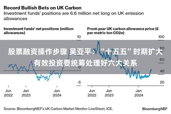 股票融资操作步骤 吴亚平:“十五五”时期扩大有效投资要统筹处理好六大关系